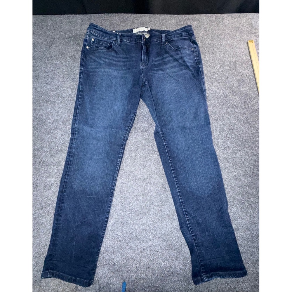 Torrid Denim Boyfriend Jeans Dark Wash Plus Size 20R Relaxed Straight Leg